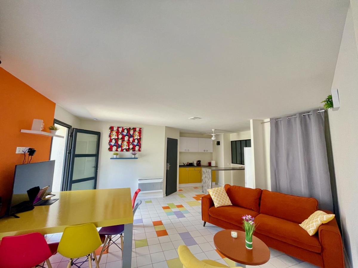 Appart Pop-Art Proche Autoroute, Plages Et Attractions, Wifi - Tv, Deco Stylee, Calme Bessan ภายนอก รูปภาพ